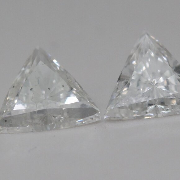Natural Mined Diamond Studs 14K Gold (2.02 Ct E F Si1) C54100022 - Picture 4 of 6